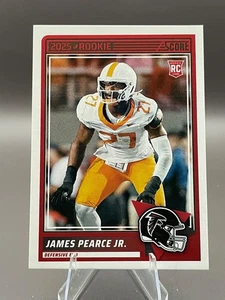 JAMES PEARCE Jr (RC) White Border Rookie Card #26 Falcons 2025 Panini Score - Picture 1 of 5
