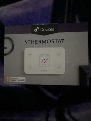 iDevices  Wi-Fi Smart Thermostat Digital App Works w/ Apple HomeKit - Image 1 of 4