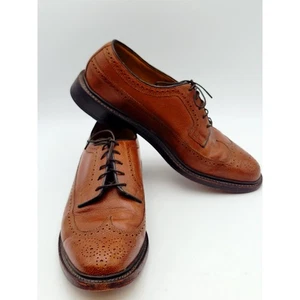 Florsheim Imperial Kenmoor Budapester cognacfarben Kieselmaserung 17109-03 Herren Größe 9,5 D " - Bild 1 von 14