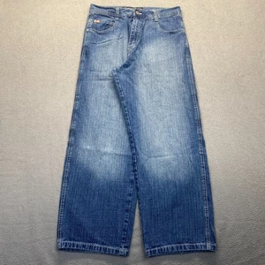 Southpole Men’s Vintage Y2K Loose Baggy Rare,Jeans Size 36,Blue,Denim - Picture 1 of 20