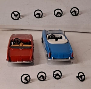 054. MERCURY 1/48- replica 4x Volante/Steering wheel - Foto 1 di 4