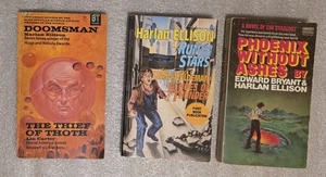 Harlan Ellison - Doomsman (1972) + Run for the Stars (1991) Signed + Phoenix - Bild 1 von 14