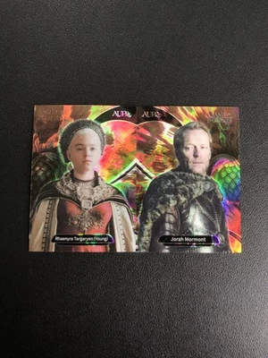 2025 Kakawow Game of Thrones Rhaenyra Targaryen Jorah Mormont /199 Lot*2 X1Z - Image 1 of 2