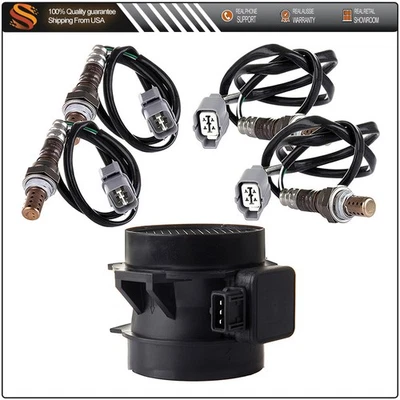 4件装上游和下游氧气传感器+MAF传感器适用于2005年路虎Freelander 2.5L — 第 1/4 张图片