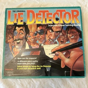 Pressman Vintage 1987 Lügendetektor Brettspiel - vollständig  - Bild 1 von 10