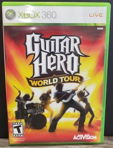 Guitar Hero World Tour Microsoft Xbox 360 2008 komplett mit Handbuch - getestet - Bild 1 von 4