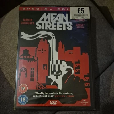 MEAN STREETS 1973 FILM NEW sealed ROBERT DE NIRO SPECIAL EDITION DVD REGION 2 - Image 1 of 3
