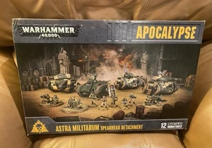 Warhammer 40k Apocalypse Astra Militarum Spearhead Detachment Rare HTF New - Picture 1 of 4