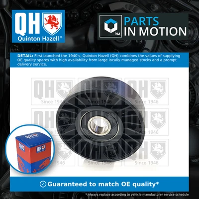 Aux Belt Idler Pulley fits ALFA ROMEO 166 936 3.0 98 to 07 Guide Deflection QH - Image 1 of 4