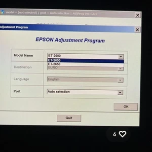 Epson L3060 EURO Ink Pad Counter Reset - Afbeelding 1 van 1