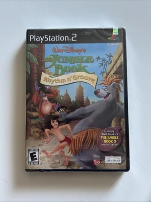 The Jungle Book: Rhythm n' Groove (PlayStation 2 PS2, 2003) Game New Sealed - Image 1 of 2
