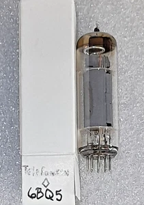6BQ5/EL84 Telefunken (no label) Vacuum Tube, diamond TV-7D Tested - will combine - Picture 1 of 4