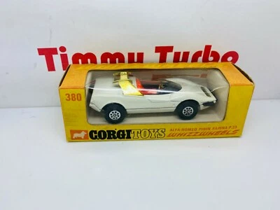CORGI TOYS WHIZZWHEELS ALFA ROMEO PININ FARINA P.33 380 MINT IN BOX 23 - Image 1 of 4