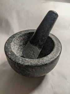 Cole & Mason England Worcester 13cm Granite Pestle & Mortar Open Box Unused - Picture 1 of 11
