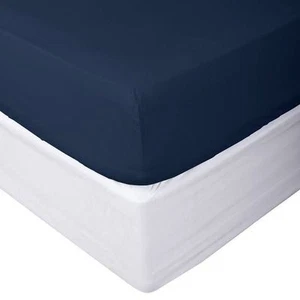 1800 Collection Fitted Sheet Fits Deep Pocket Mattresses Full Elastic All Around - Picture 1 of 20