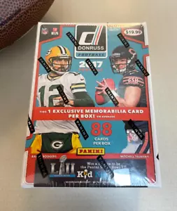 2017 Donruss NEW SEALED BLASTER BOX - 88 cards Look4 Mahomes Rated Rookie - Picture 1 of 1