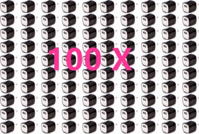 100x 1A USB Power Adapter AC Home Wall Charger US Plug For APPLE Samsung iPhone - Image 1 of 4