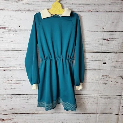 Vintage Girls Cinderella Long Sleeve Dress Size 14 USA Made - Image 1 of 4