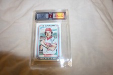 1982 KELLOGG'S 3-D Super Stars #30 JOHNNY BENCH CGA NM 7 Reds HOF Fresh Grade