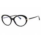 Tom Ford Men's Eyeglasses Full Rim Shiny Black Rectangular Frame Ft5675-B 001