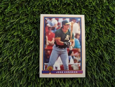 1991 Bowman Jose Canseco Baseball Card #372 - Oakland Athletics - Image 1 of 2