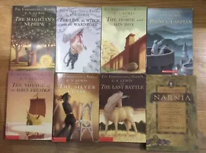 "DIE CHRONIKEN VON NARNIA" 7 Bücher PB Set von C.S. Lewis PLUS "FIELD GUIDE" - Bild 1 von 5