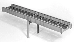THRU GIRDER DECK BRIDGE 100 ft SINGLE TRACK - HO Scale - PLASTIC KIT 75522 - NEW - Picture 1 of 11