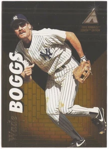 1995 Pinnacle Zenith #107 Wade Boggs New York Yankees - Picture 1 of 2