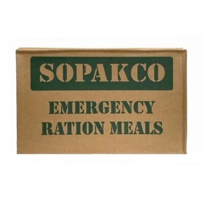 SOPAKCO MRE Emergency Ration 16 Meals 8/25