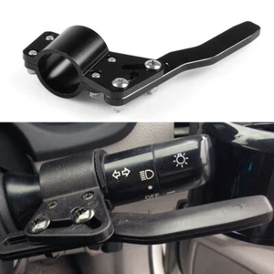 Black Steering Wheel Turn Signal Lever Position Up Turn Rod Extension Extender - Picture 1 of 6