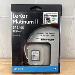 Corel Photo Album 6 Compact Disc Standard Edition + Levar Platinum 2 512mb Sd - Picture 1 of 2