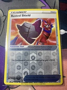 Pokemon TCG Shining Fates Reverse Holo Rusted Shield 061/072 - Picture 1 of 1