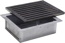 Griglia in ghisa e cassetto raccogli cenere disponibili in varie misure