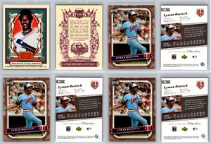Lyman Bostock 4 Card Lot - Minnesota Twins California Angels - Picture 1 of 1