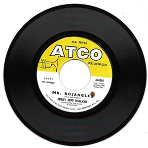 Jerry Jeff Walker: "Mr. Bojangles" / "Round And Round" - VG+ '68 - plays NM! - Picture 1 of 1