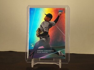 2020 Topps X Steve Aoki Jordan Yamamoto RC Rainbow Foil Parallel #48 Foilboard