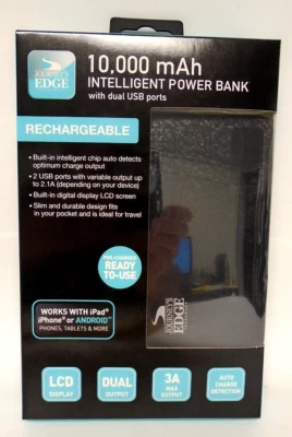 Intelligent Power Bank for Charging iPads, iPhones, Android Phones, Tablets, Etc - Image 1 of 4