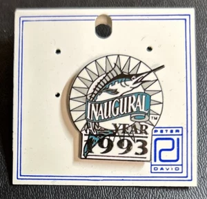 SPILLA DA BASEBALL MLB VINTAGE 1993 FLORIDA MARLINS INAUGURALE DA COLLEZIONE RARA NUOVA! - Foto 1 di 2