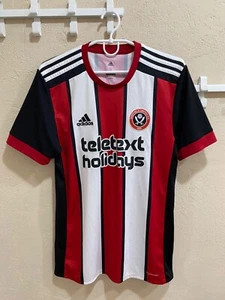 Sheffield United 2017/2018 Home Football Shirt Adidas Soccer Jersey Size Small - Picture 1 of 10
