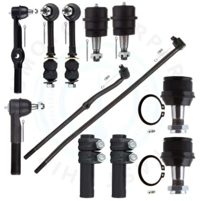 12 peças haste de amarração dianteira inferior junta esférica superior compatível com 1995 1996 1997 Dodge Ram 1500 - Imagem 1 de 4