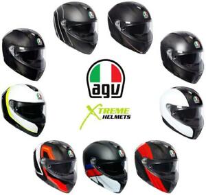 AGV Sportmodular Helmet Modular Flip Up Carbon Fiber DOT ECE S M L XL 2XL