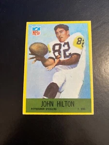 1967 PHILADELPHIA FOOTBALL #151 JOHN HILTON!! $1 SHIPPING!! - Picture 1 of 2