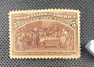 USA Columbian Exposition # 234 Mint OG NH GEM PF Certification - Picture 1 of 5