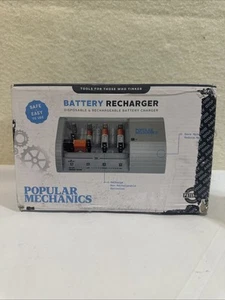 Popular Mechanics Disposable Rechargeable Alkaline Battery Charger - Picture 1 of 4