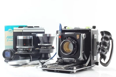 [MINT] Linhof Master Techinika 45 4x5 Carl Zeiss 75 135 250mm Lens From JAPAN - Image 1 of 4