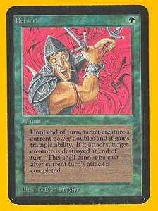 MTG BERSERK Alpha (OldManMTG 012-257) - Picture 1 of 11