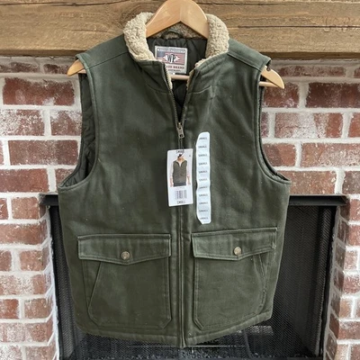 Chaleco de trabajo para hombre WP WEATHERPROOF talla S verde oliva Foto 1 de 3