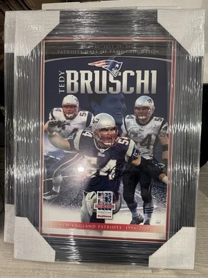 泰迪·布鲁斯基签名亲笔签名名人堂海报带 jSA — 第 1/3 张图片