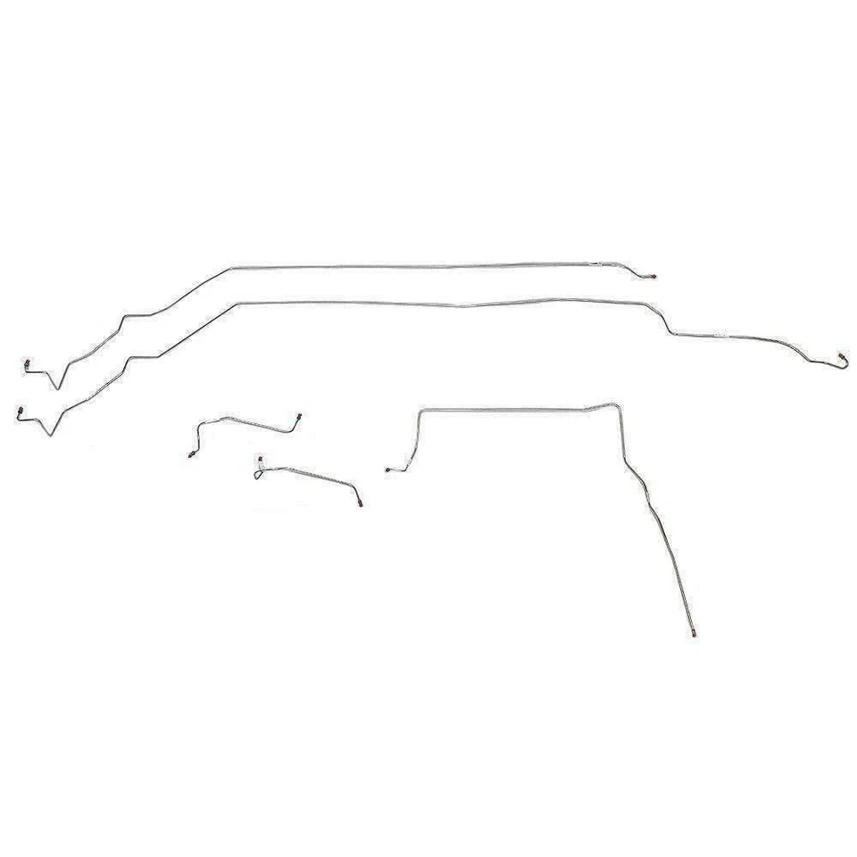 05-06 Pontiac GTO Kit de línea de freno intermedio acero inoxidable-AIN0401SS Foto 1 de 1