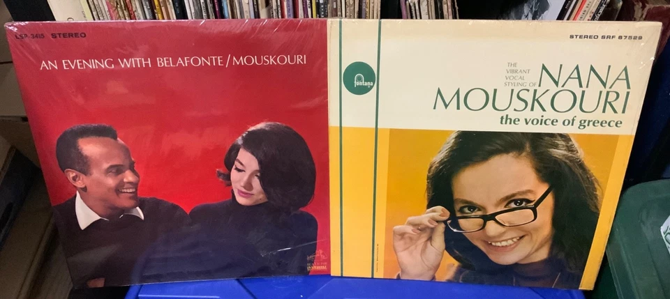 An Evening With Belafonte & Mouskouri + Nana Mouskouri - Voice Of Greece (VG+/G) - Image 1 of 1